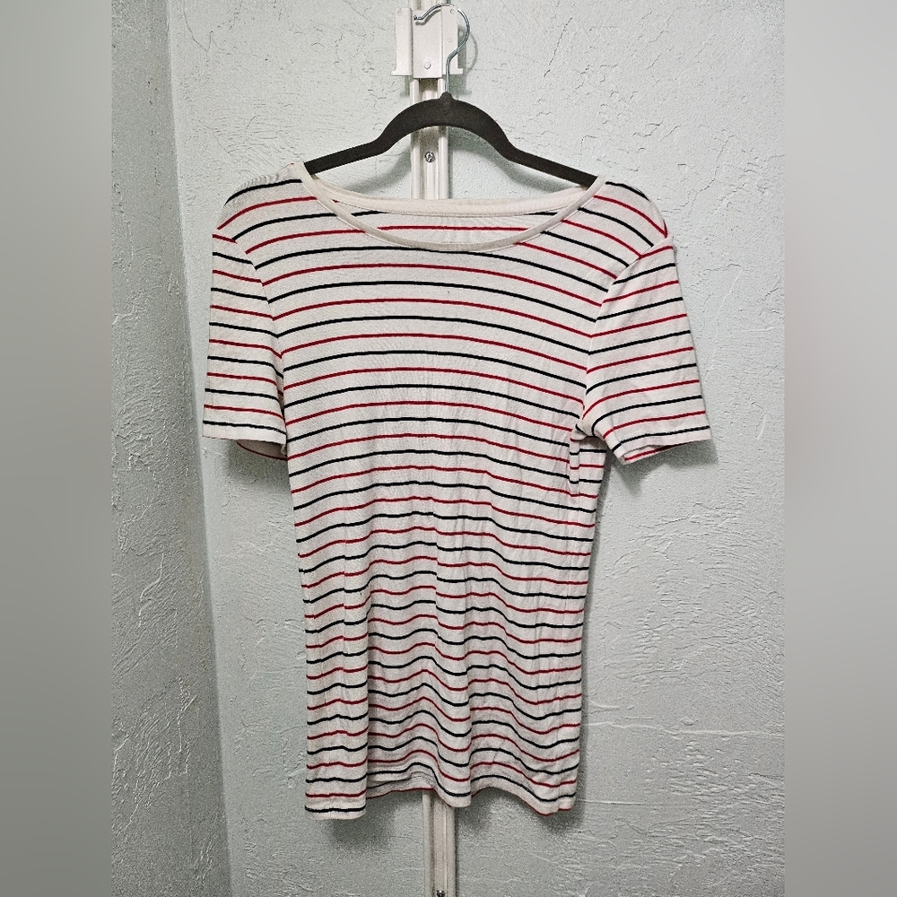 Plain striped tee